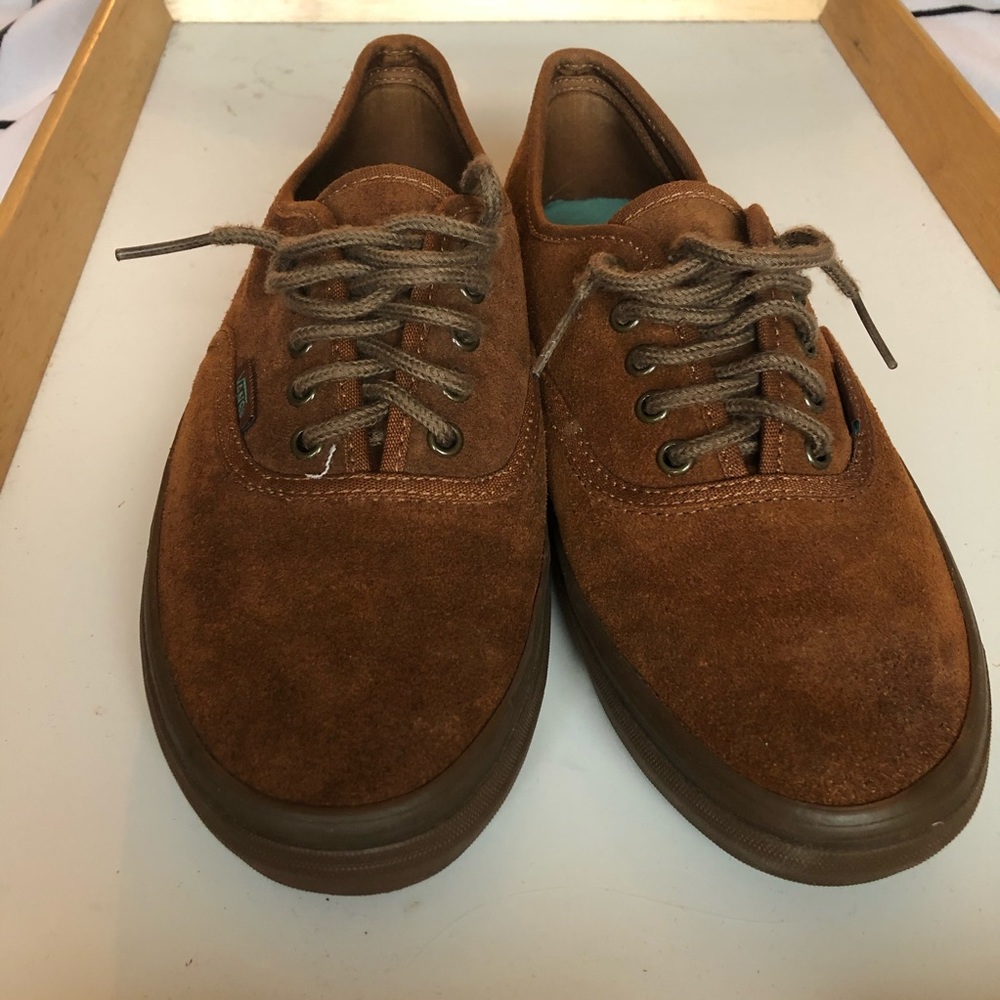Size 9 Women’s Brown Suede Vans
